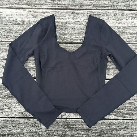 Lululemon Align Long Sleeve Shirt size 4 NWT BLACK - Picture 5 of 5